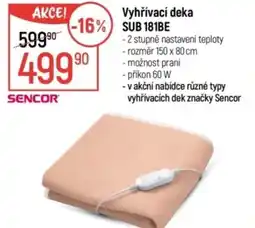 Globus Vyhřívací deka SUB 181BE nabídka