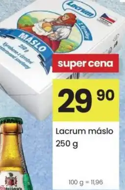 Kubík potraviny Lacrum máslo nabídka