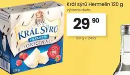 Kubík potraviny Král sýrů Hermelín nabídka