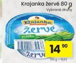 Kubík potraviny Krajanka žervé nabídka