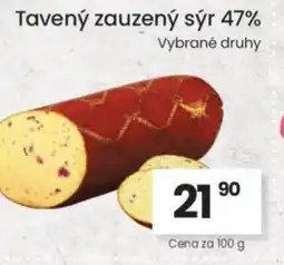 Kubík potraviny Tavený zauzený sýr 47% nabídka