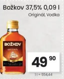 Kubík potraviny Božkov 37,5% nabídka
