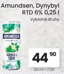 Kubík potraviny Amundsen, Dynybyl RTD 6% nabídka