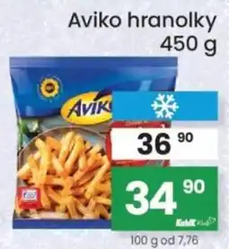 Kubík potraviny Aviko hranolky nabídka