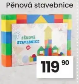 Kubík potraviny Pěnová stavebnice nabídka