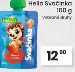 Kubík potraviny Hello Svačinka nabídka