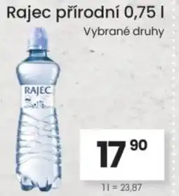 Kubík potraviny Rajec přírodní nabídka