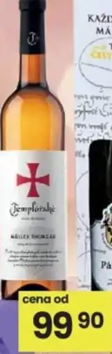 Kubík potraviny Templářské víno nabídka