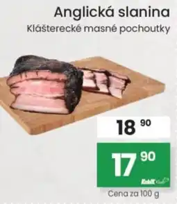 Kubík potraviny Anglická slanina nabídka