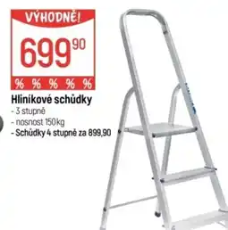Globus Hliníkové schůdky nabídka