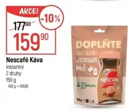 Globus Nescafé Káva instantni nabídka