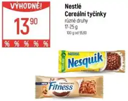 Globus Nestlé Cereální tyčinky nabídka