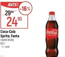 Globus Coca-Cola Sprite, Fanta nabídka