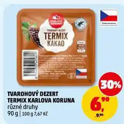 Penny Market Tvarohový dezert termix nabídka