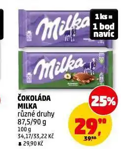 Penny Market Milka čokoláda nabídka