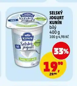 Penny Market Selský jogurt kunín nabídka