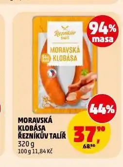 Penny Market Moravská klobása nabídka