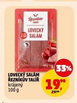 Penny Market Lovecký salám nabídka
