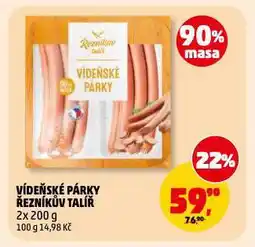 Penny Market Vídeňské párky nabídka