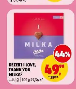 Penny Market Dezert thank you milka nabídka