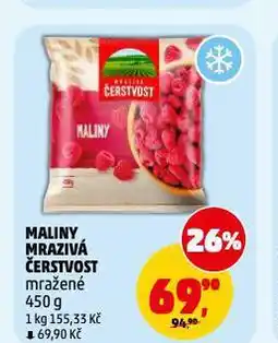Penny Market Maliny mrazivá čerstvost nabídka