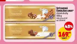 Penny Market Švýcarská čokoláda lindt nabídka
