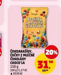 Penny Market Čočky z mléčné čokolády nabídka