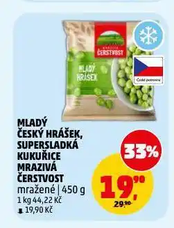 Penny Market Supersladká kukuřice mrazivá čerstvost nabídka