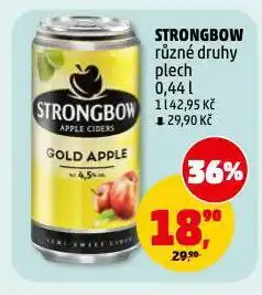 Penny Market Strongbow cider nabídka