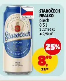 Penny Market Pivo staročech nealko nabídka