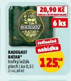 Penny Market Pivo radegast nabídka