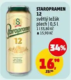 Penny Market Pivo staropramen nabídka
