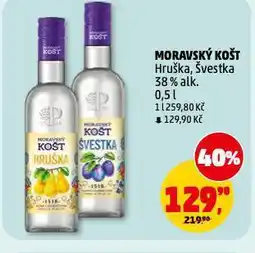 Penny Market Moravský košt švestka nabídka