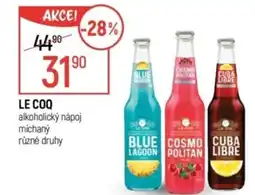 Globus LE COQ alkoholický nápoj míchaný nabídka
