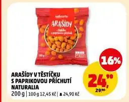 Penny Market Arašídy v těstíčku s paprikovou příchutí nabídka