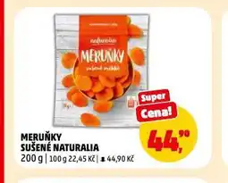 Penny Market Meruňky sušené naturalia nabídka