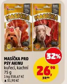 Penny Market Akinu masíčka pro psy nabídka