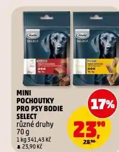 Penny Market Bodie select mini pochoutky pro psy nabídka