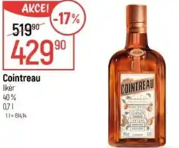 Globus Cointreau likér 40% nabídka