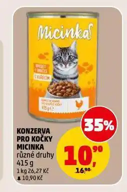 Penny Market Konzerva pro kočky micinka nabídka