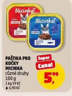 Penny Market Micinka paštika pro kočky nabídka