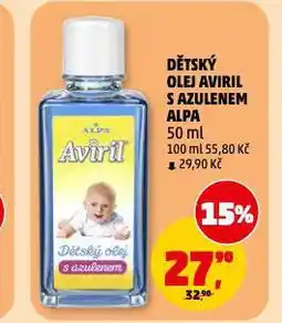 Penny Market Dětský olej aviril s azulenem alpa nabídka