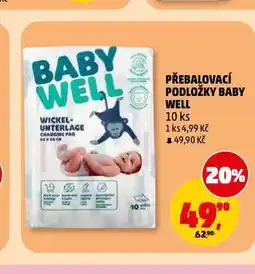Penny Market Baby well přebalovací podložky nabídka
