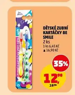 Penny Market Dětské zubní kartáčky be smile nabídka