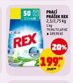 Penny Market Rex prací prášek nabídka