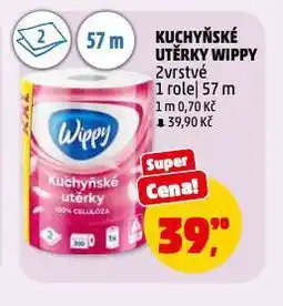 Penny Market Wippy kuchyňské utěrky nabídka
