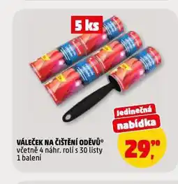 Penny Market Váleček na čištění oděvů nabídka