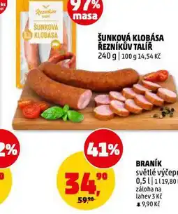 Penny Market Šunková klobása nabídka