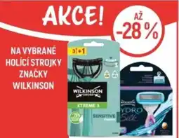 Globus Na vybrané holící strojky značky wilkinson nabídka