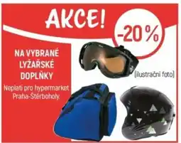 Globus Na vybrané lyžařské doplňky nabídka